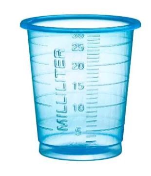 Lyfjastaup Eco blá 30ml, 90stk