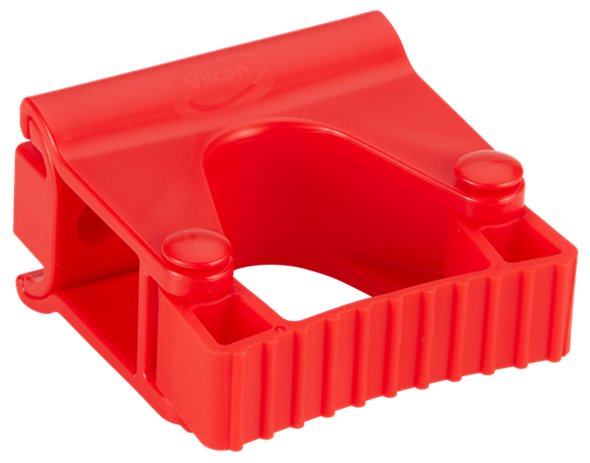 Vikan veggfesting 8cm, rauð