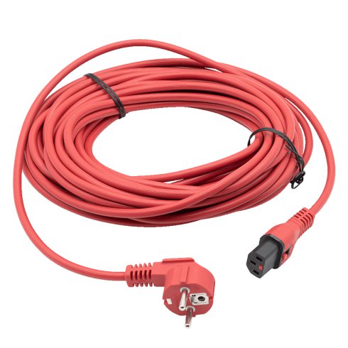 Sprintus snúra f/Floory og BoostiX 15 m rauð