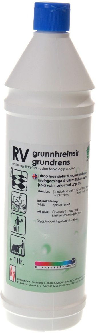 RV grunnhreinsir S án ilms 1l