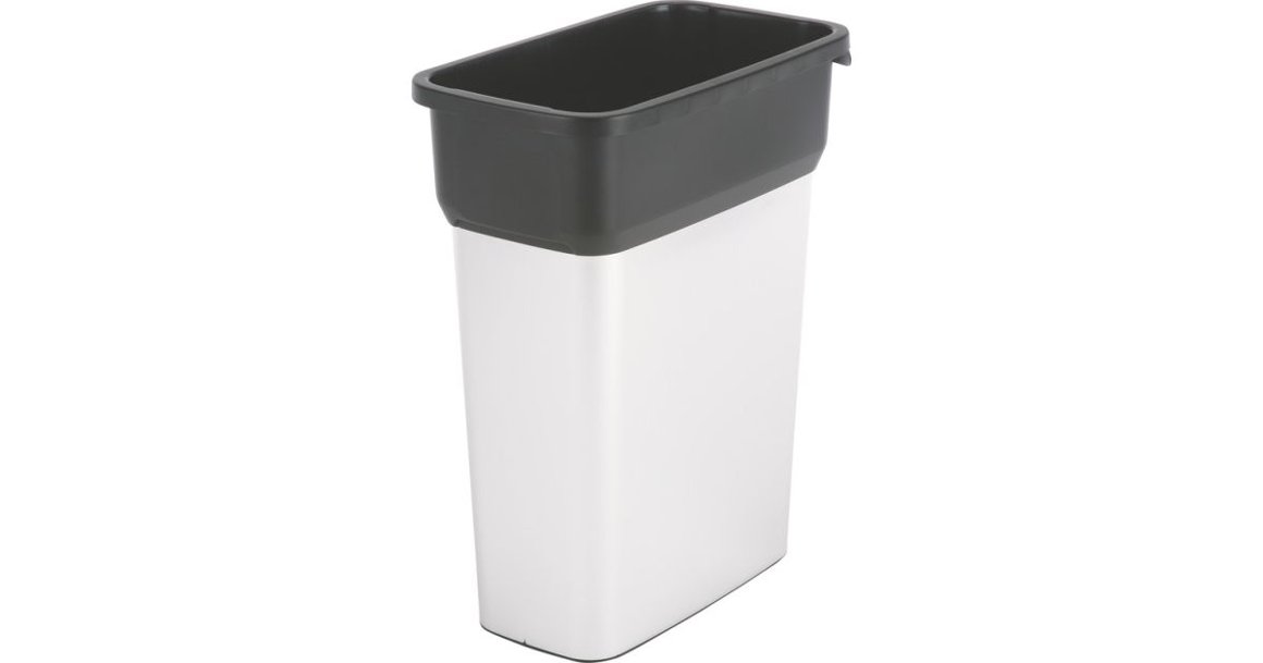 Vileda flokkunarfata Geo 70ltr., króm/svört