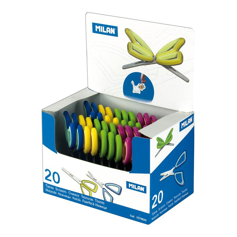 MILAN Skæri fiðrilda 13,4 cm