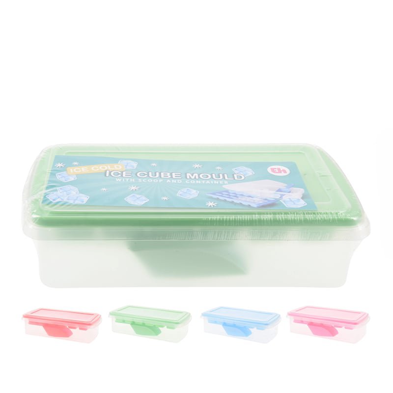 Klakaform með boxi og skeið blandaðir litir 