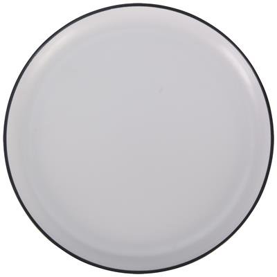 Diskur melamin hvítur 25cm