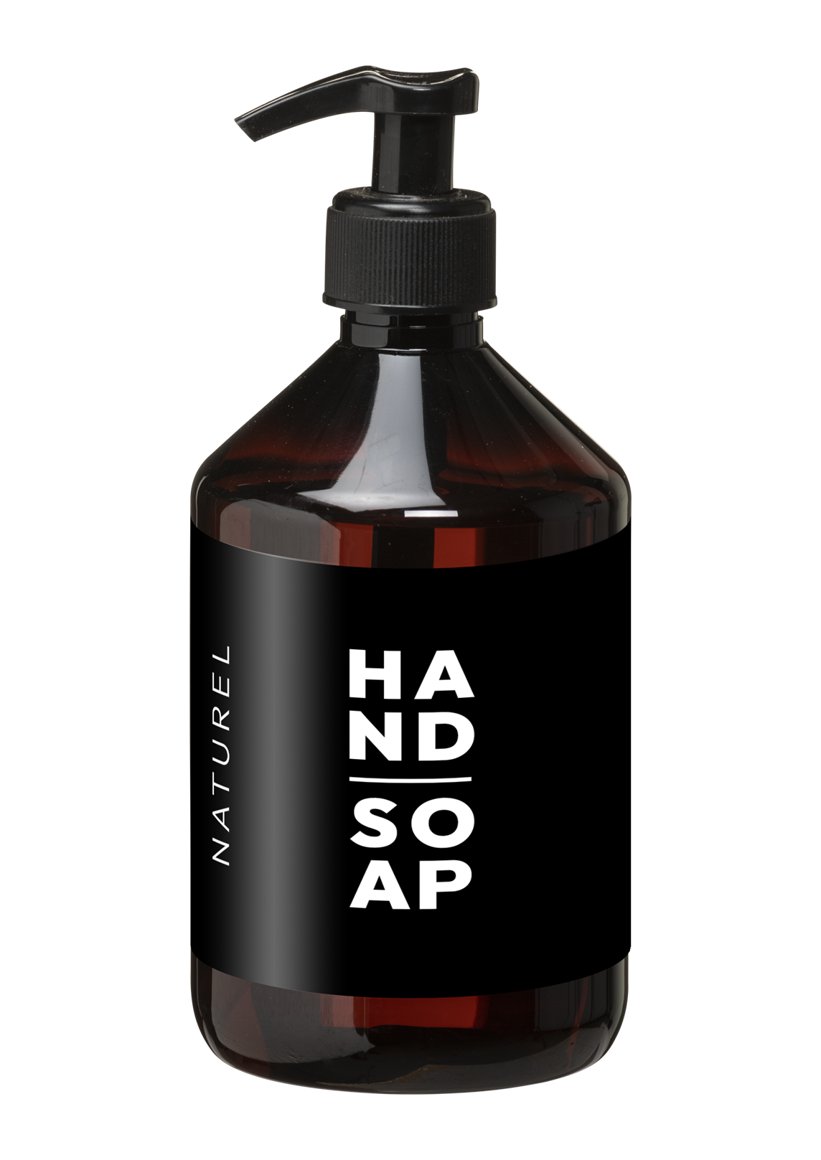Handsápa naturel ilmefnalaus 500 ml S m. dælu