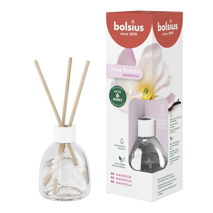 Bolsius ilmgjafi True scents reyr magnolia 60ml