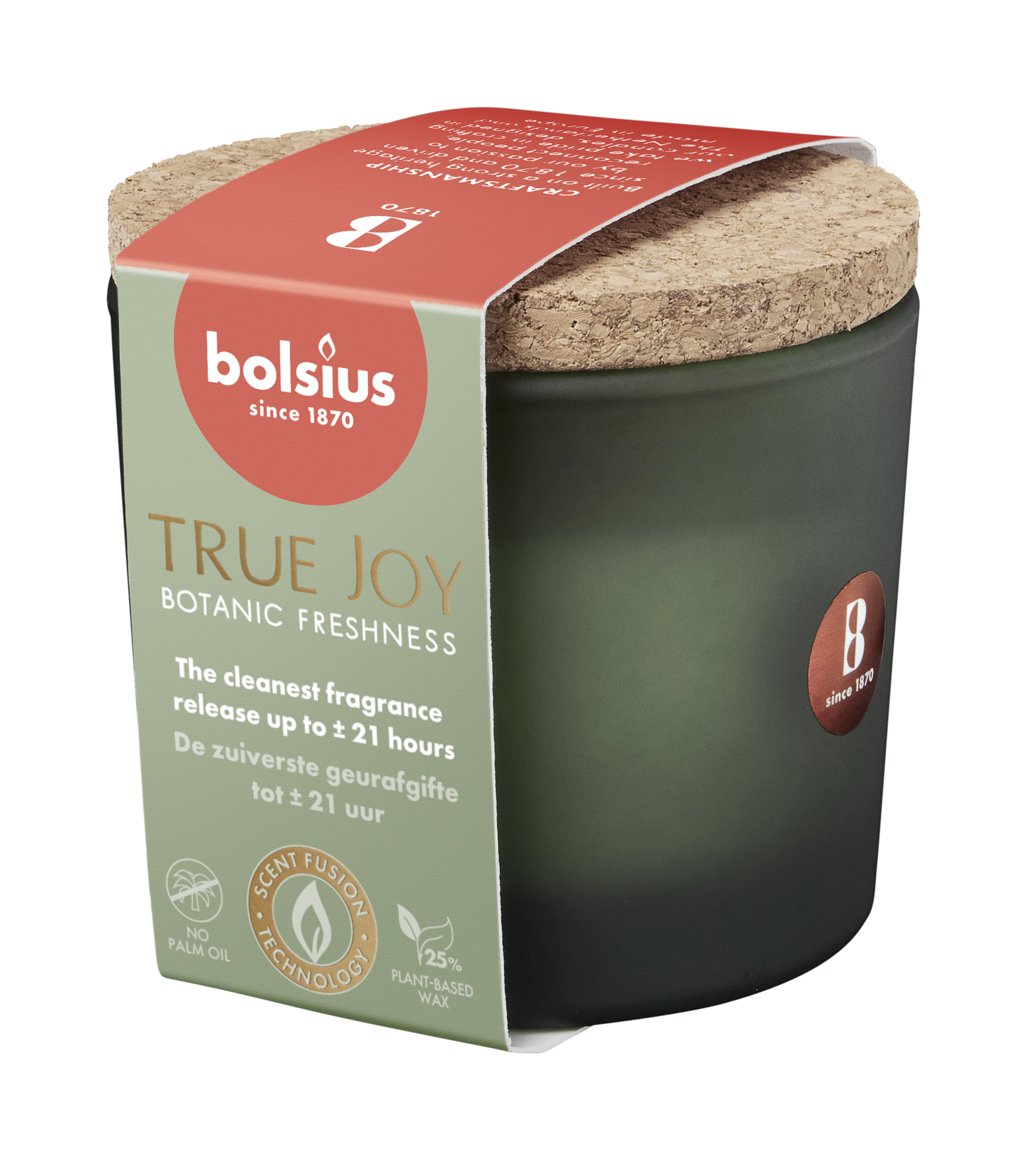 Bolsius ilmkerti True joy í glasi Botanic freshness