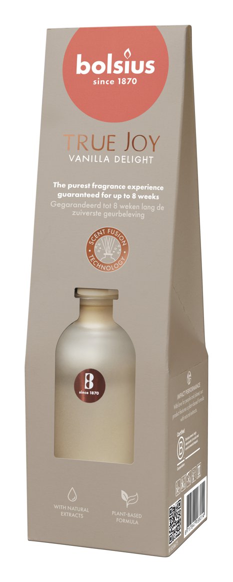 Bolsius ilmgjafi True joy Vanilla delight 80ml