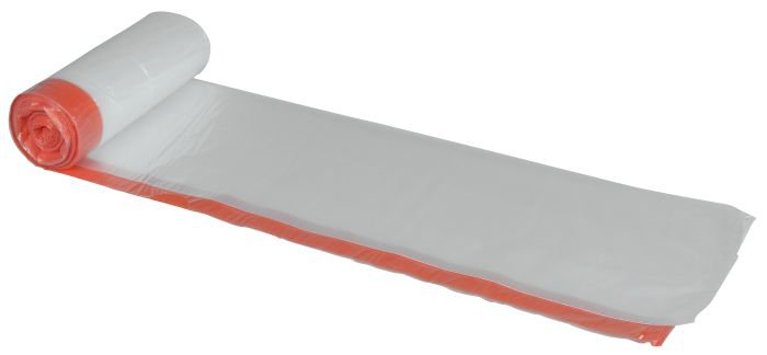 Poki 70x104cm LD super glær m/bandi 10stk