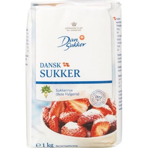 Dan Sukker strásykur 1kg