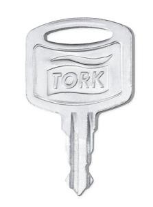 Tork lykill á skammtara