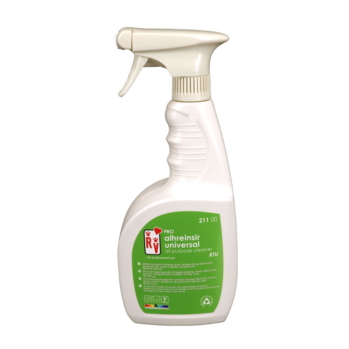 RV Pro Alhreinsir með úðara RTU 750 ml