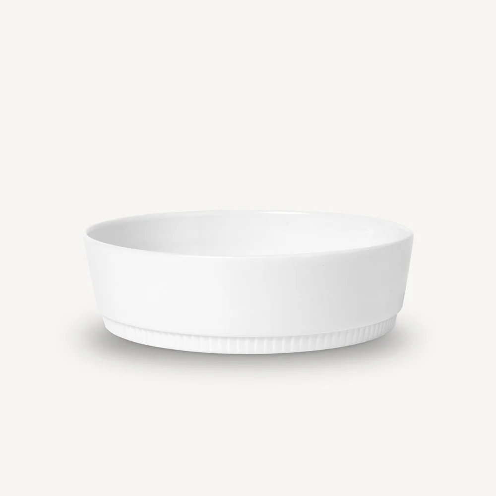 Toulouse eldfast mót kringlótt hvítt 23cm