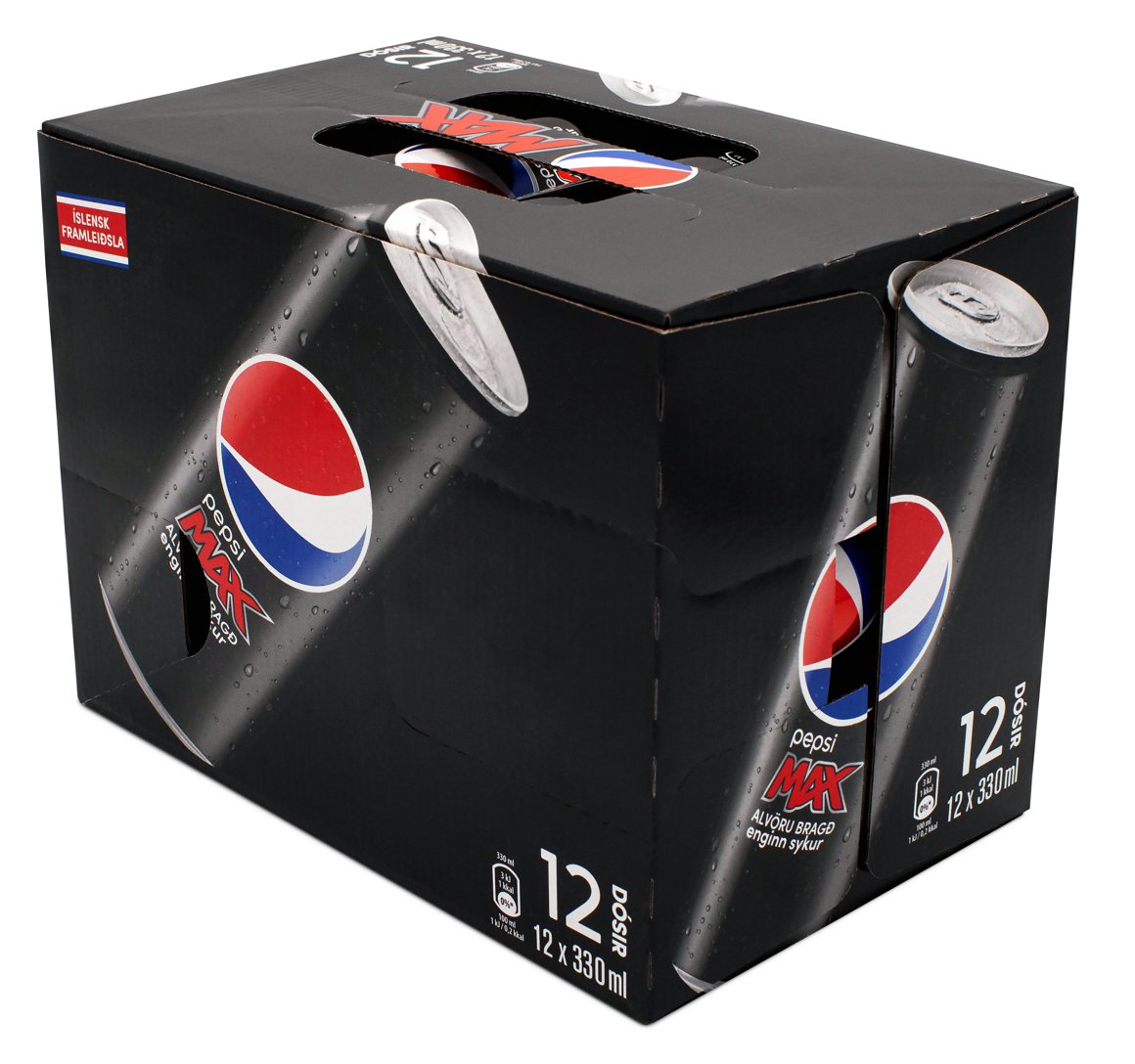 Dosir Pepsi max 12x33cl dósir