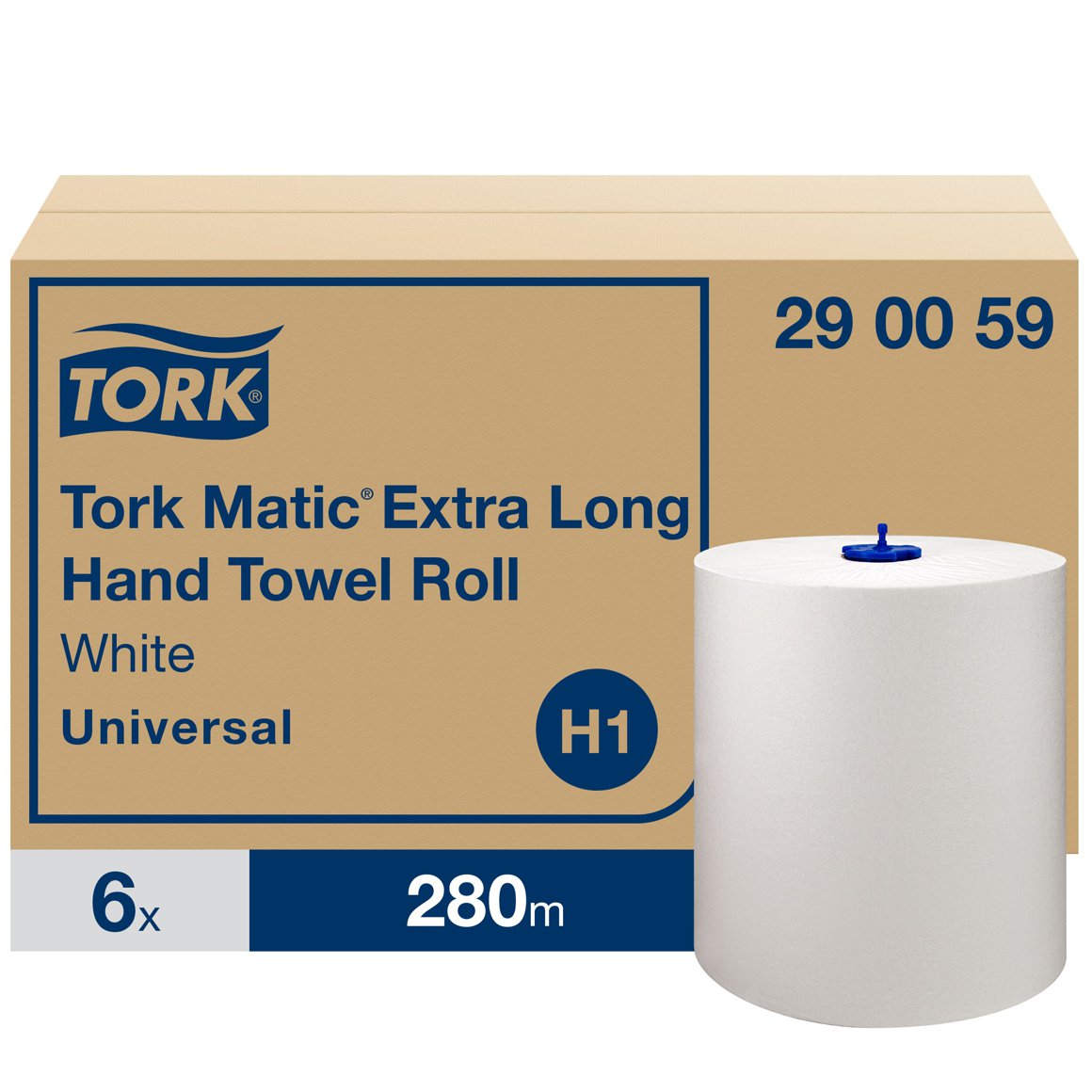 Tork Matic® handþ. 21cm f/ sk. 280m 6rl H1