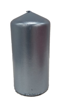 Bolsius kerti met. Shimmer blue 12x6cm