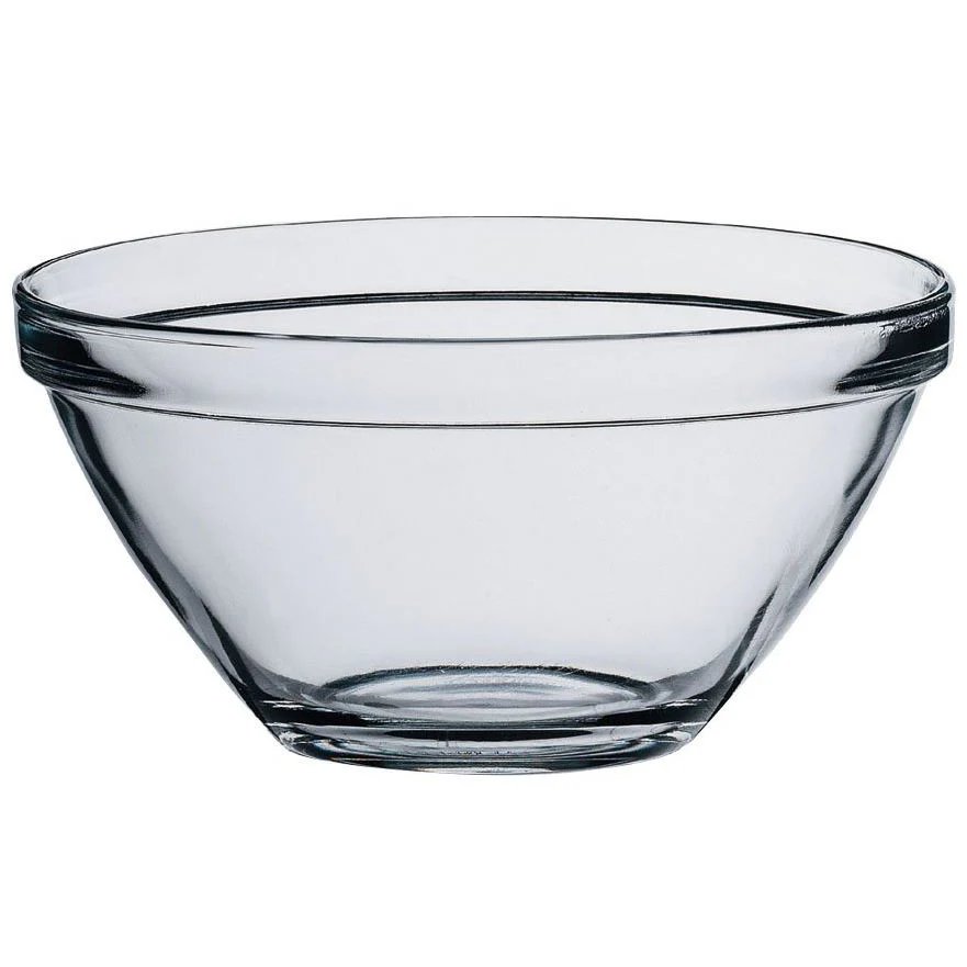 Skál Pompei glær 12cm 6stk 