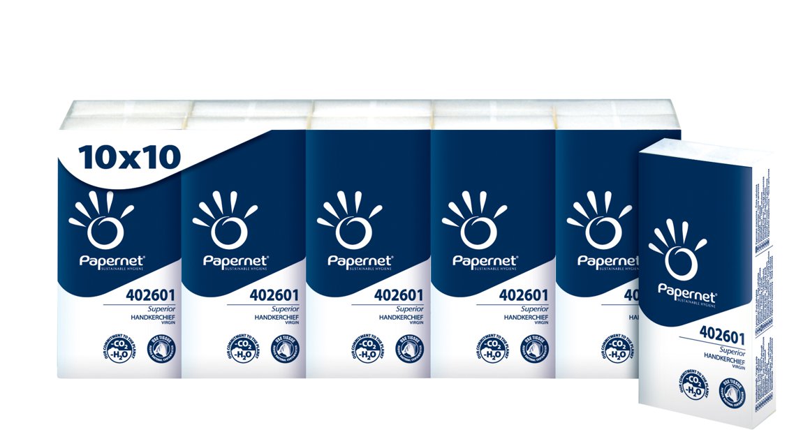 Papernet pappírsvasaklútar 10x10stk E