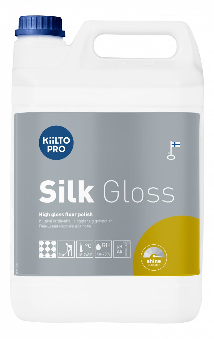 Kiilto Silk Gloss gólfbón, 5l