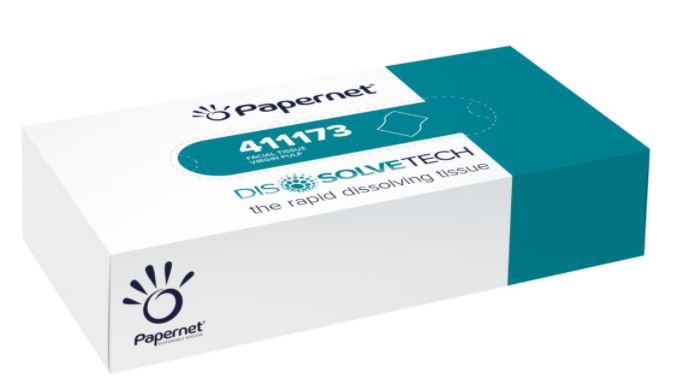 Papernet Tissue Dissolvetech 2l 100stk