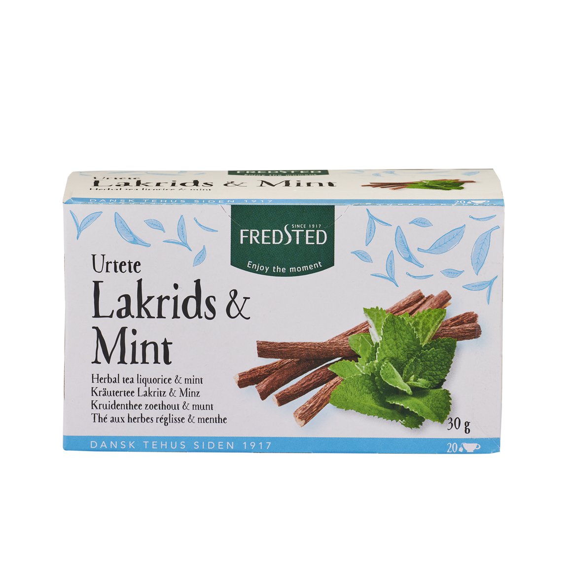 Fredsted te herbal lakkrís&mintu 16stk