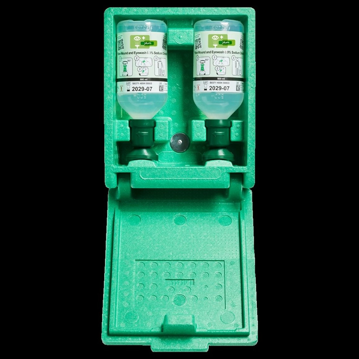 Plum augnskolunarstöð 2x500ml 0,9%