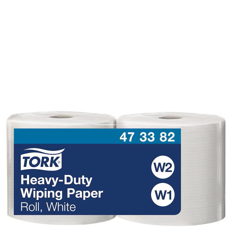 Tork V-þurrkur heavy duty þurrkur 2rl W2