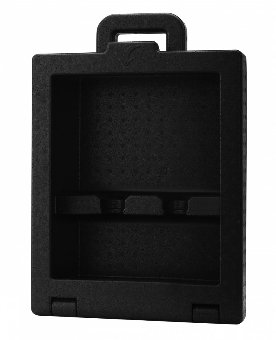 Plum iBox svart fyrir 2 brúsa af augnskoli