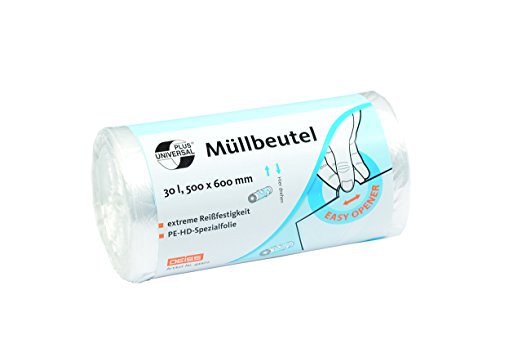 Deiss poki 50x60cm HD glær, 6my 100stk