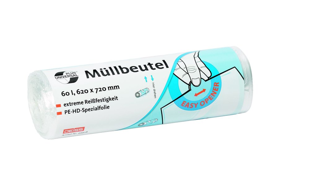 Deiss poki 62x72cm HD glær, 6my 50stk