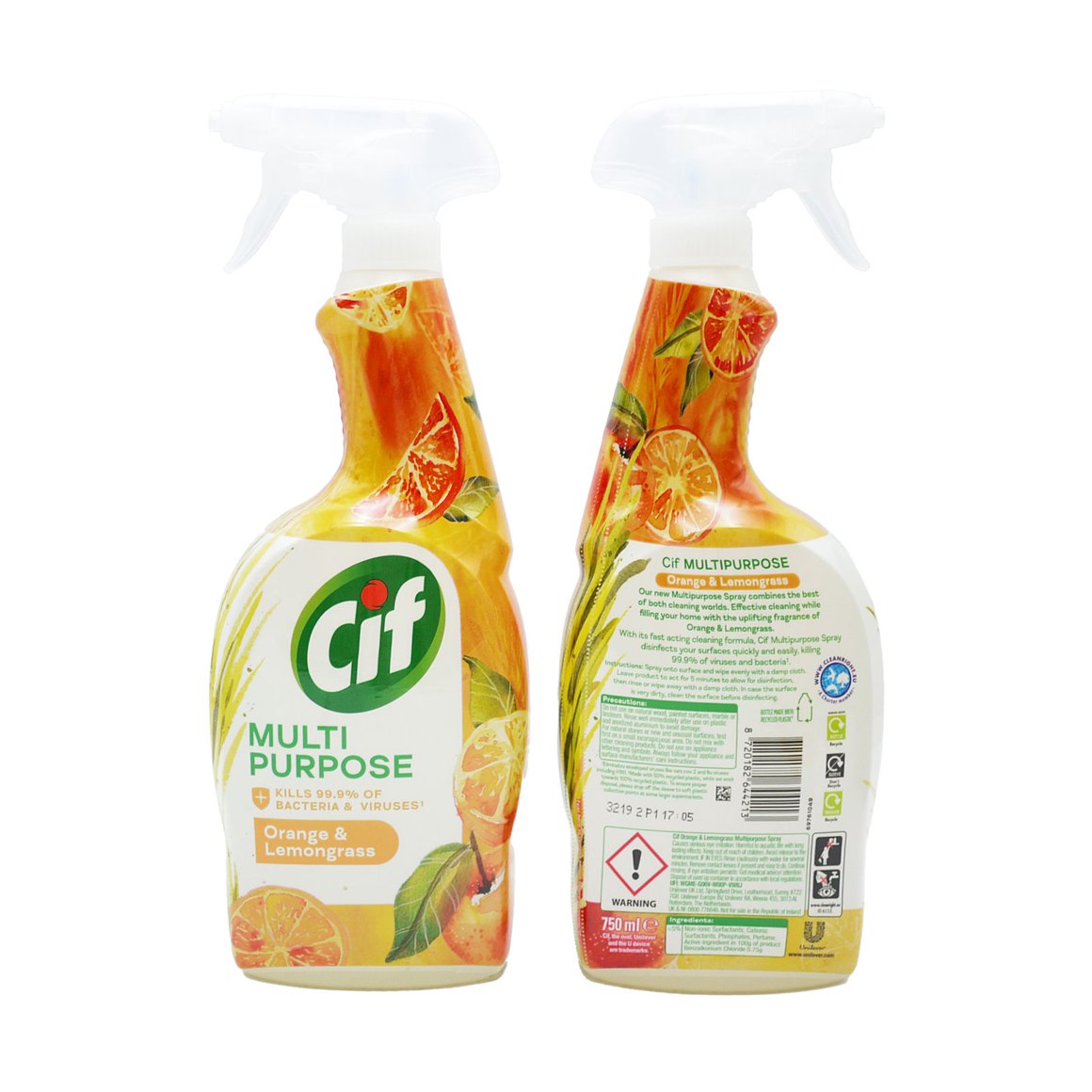 Cif alhreinsir orange&lemon 750ml