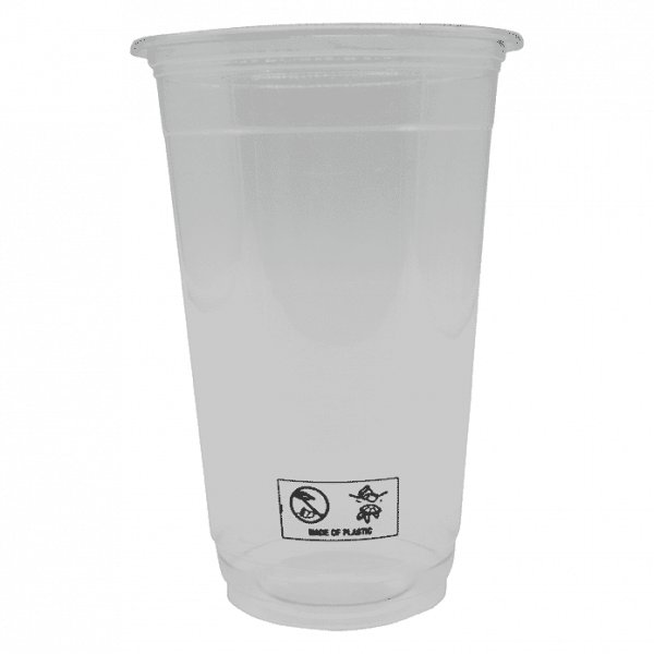 Plastglös 50cl, glær RPET 50stk | Plant2Plast