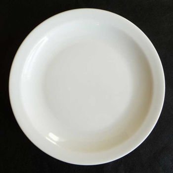 Amalie diskur djúpur hvítur 21cm 