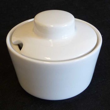 Amalie sykurkar með loki hvítt 20cl