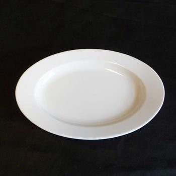 Amalie fat oval hvítt 33cm