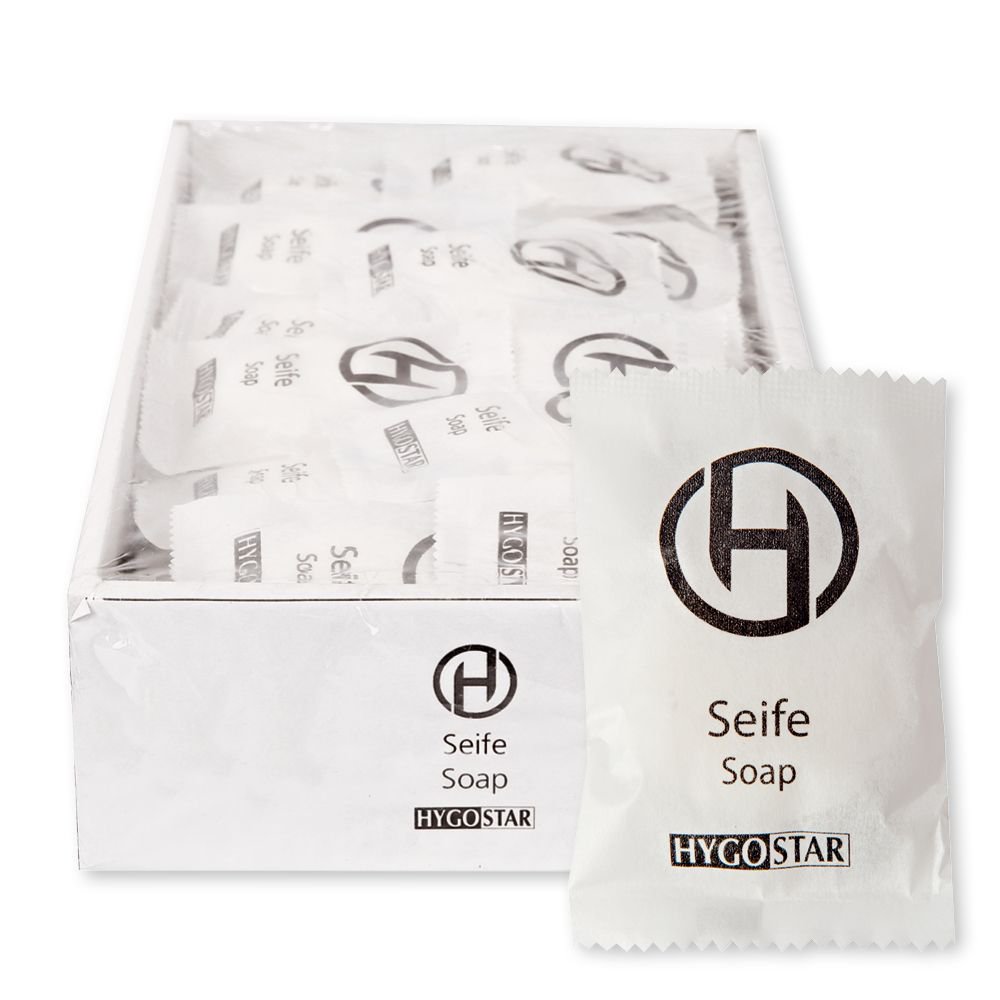 Hygostar hótel sápustykki 4 cm 50 stk