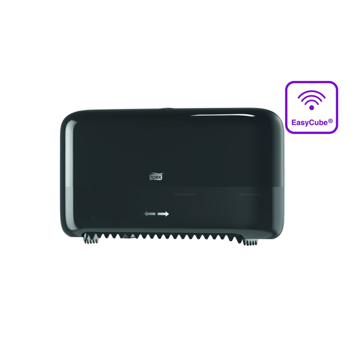 Tork WC statíf twin coreless (L) svart T7