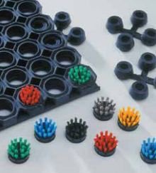 Notrax Oct-O-mat brush blár