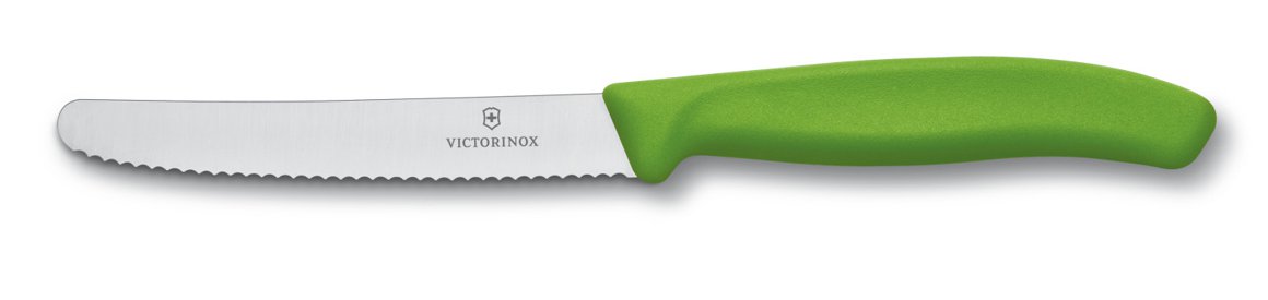 Victorinox borðhnífar 11cm grænir, 2stk