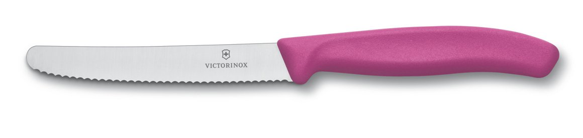 Victorinox borðhnífar 11cm bleikir, 2stk