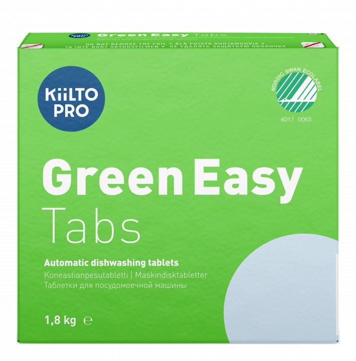 Kiilto Green uppþvottavélatöflur S 100 stk