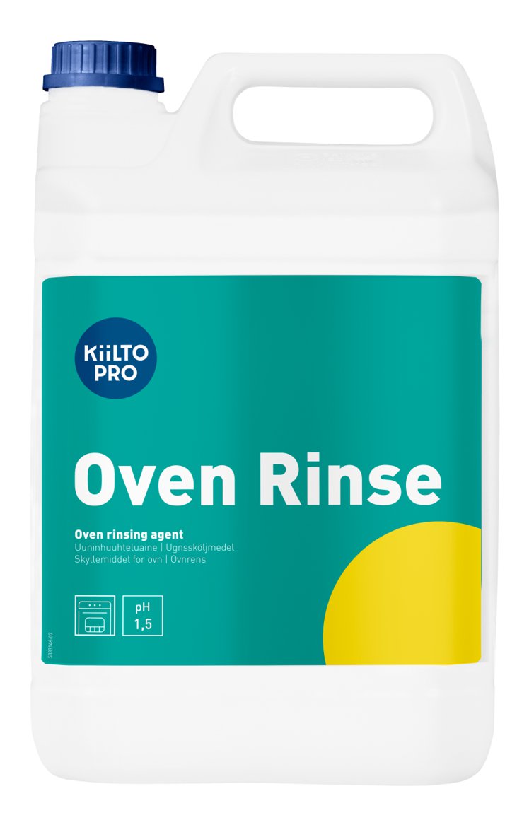 Kiilto Pro Oven Rinse gljái f/sjálfhreinsandi ofna 5l