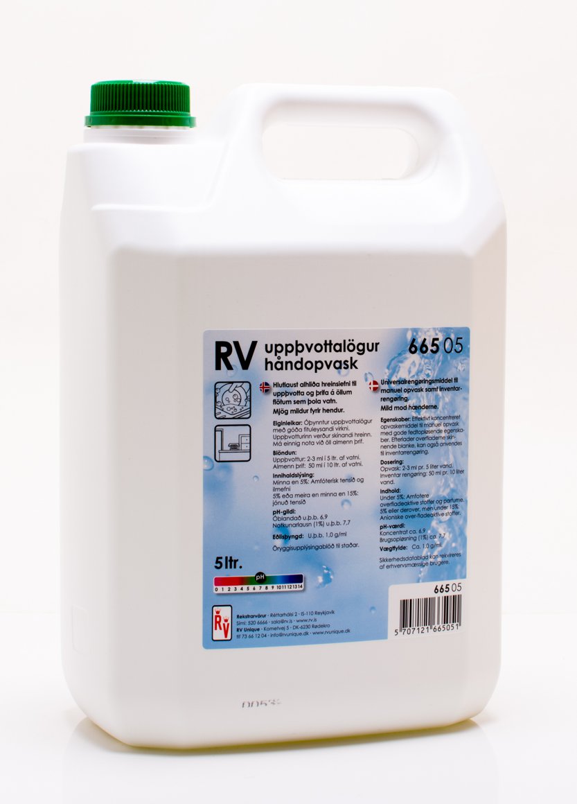 RV uppþvottalögur 5l