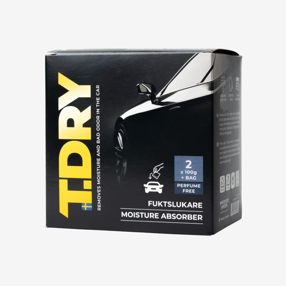 T.DRY Rakaeyðandi púði, 2 stk í pakka.