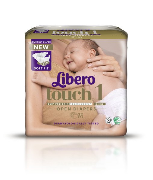Libero Touch 1 Proskin 2-5kg 22stk (6ík)