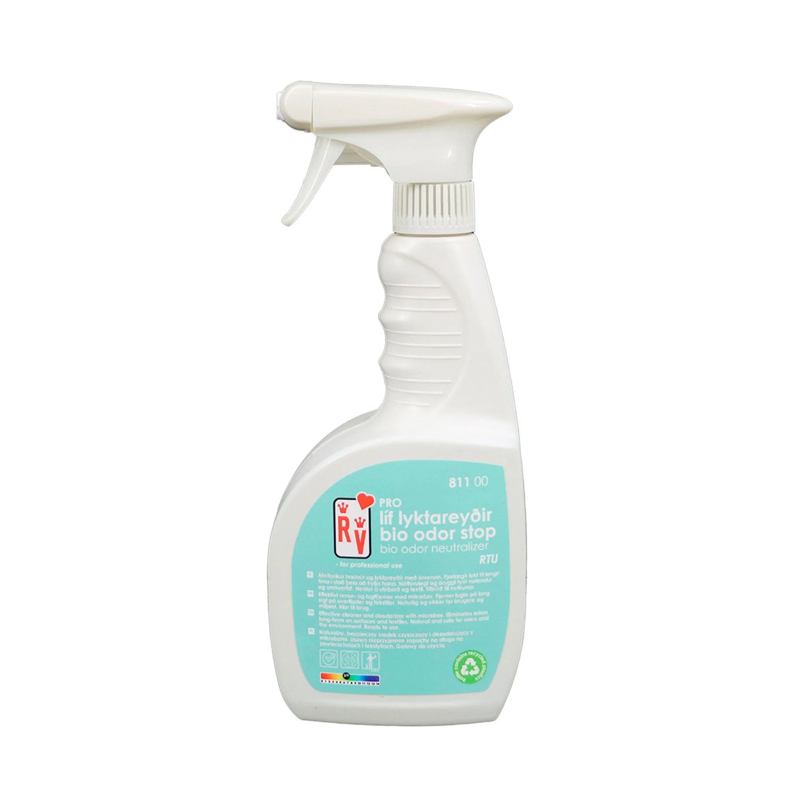 RV Pro Líf Lyktareyðir með úðara RTU 750 ml