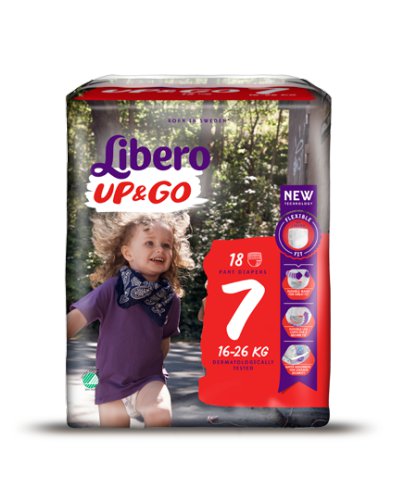 Libero 7 U&G, 16-26kg 16stk (8ík)