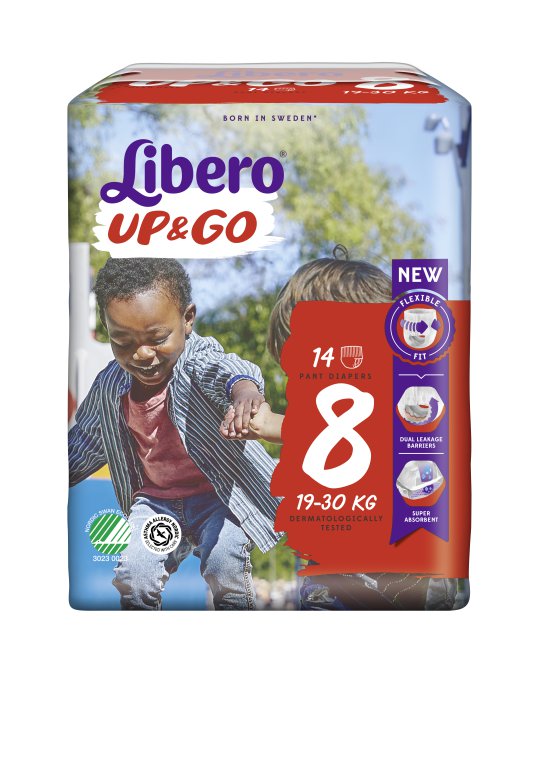 Libero 8 U&G, 19-30kg 14stk (8ík)