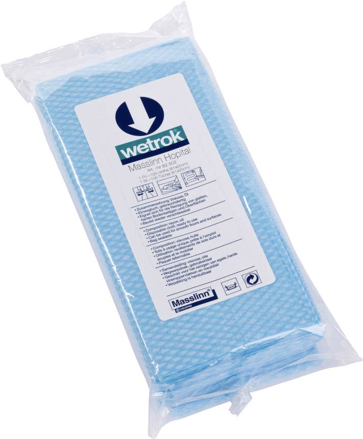 Wetrok rykmoppa Masslinn Hospital, 61 x 25cm, 100s