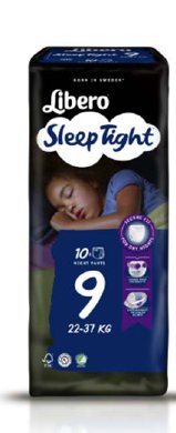 Libero Sleep Tight 9, 22-37 kg 10stk (6ík)